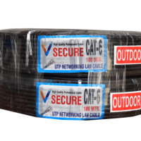 V-Secure Cat 6 Outdore wire CCA 180 meter