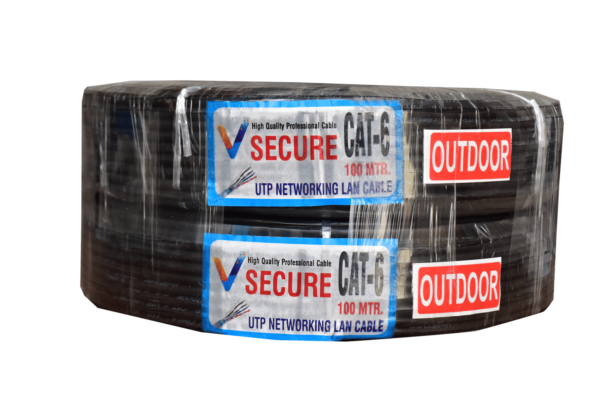 V-Secure Cat 6 Outdore wire CCA 180 meter