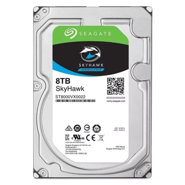 Seagate Skyhawk 8TB SATA 3.5 Inch Surveillance CCTV Hard Disk