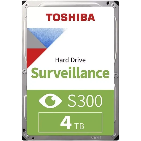 Toshiba 4TB SATA 3.5 Inch Surveillance CCTV Hard Disk