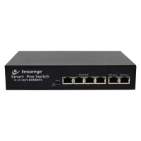 Secureye Poe Switch 4 Port (4 FE+ 2...