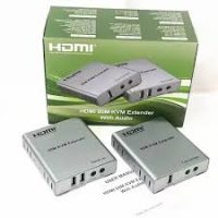 KVM HDMI Extender 60m with KVM Audio Output
