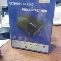 Android TV Box 8K Ultra HD Streaming Media Player with Wi-Fi and Bluetooth