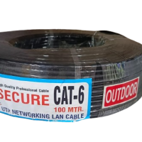 V-Secure Cat 6 Outdore wire CCA 90 meter
