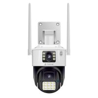 Secureye 4G IP PTZ Camera 2MP+2MP Defender Duo Alarm Pro Night Color Dual Lens With Two Way Audio