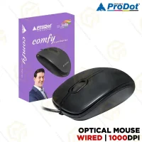 PRODOT OPTICAL USB WIRED MOUSE COMFY (1YEAR)