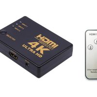 TERABYTE  3 Port HDMI Switcher Splitter with Remote