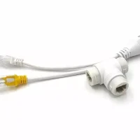 POE Splitter Multiplexer 2-in-1 Network Cabling Connector