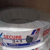 V-Secure 3+1 HD Camera Wire 100% Copper 90MTR