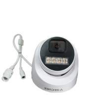 5 MP IP Dome Camera Colour + Audio (VS-2CBFX5G3-MB) WARM LIGHT