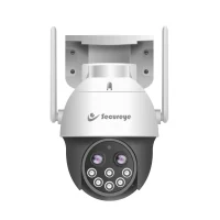 Secureye WiFi IP PTZ Camera 2+2MP (1 Lens 10X Zoom) Dual Lens Lensguard Duo (SC-PTZ-4W)