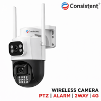CONSISTENT 4G 3MP+3MP LINKAGE MINI PT CAMERA | CT-CM-6M4GPTH