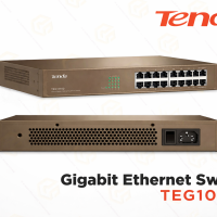 TENDA TEG1016D 16‑PORT GIGABIT UNMANAGED SWITCH | 6 KV LIGHTNING PROTECTION (3 YEAR)