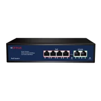 CP-Plus Poe Switch 4 Port (4 GE + 2 GE Port) CP-DNW-GPU4G2 FULL GIGA