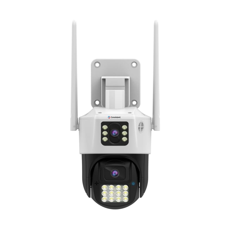 Consistent Smart 4G Linkage 3Mp+3Mp Pan-Tilt Zoom CCTV Camera