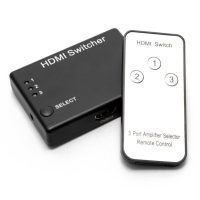 RANZ HDMI SWITCH 3 PORT WITH REMOTE