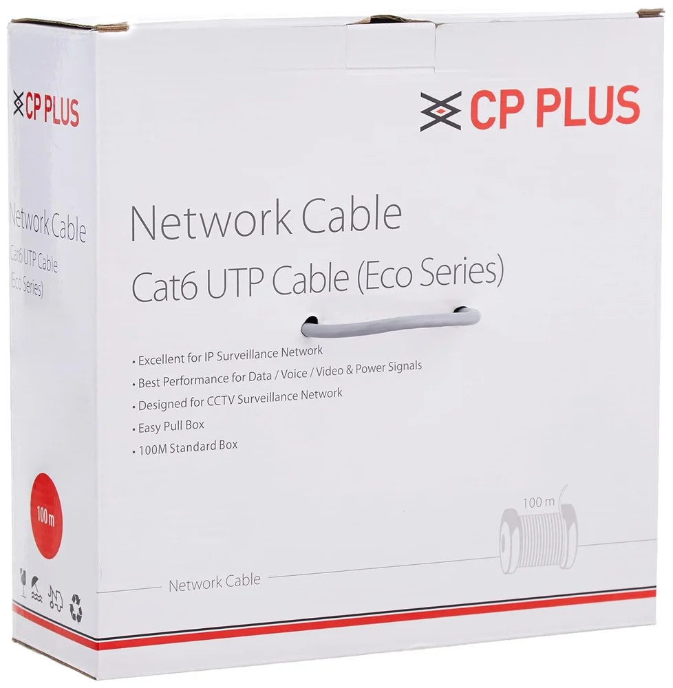 CP PLUS CAT-6 CCA ECO SERIES 305 MTR